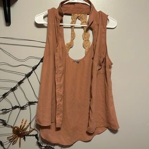 Charlotte Russe Button Up Tank
